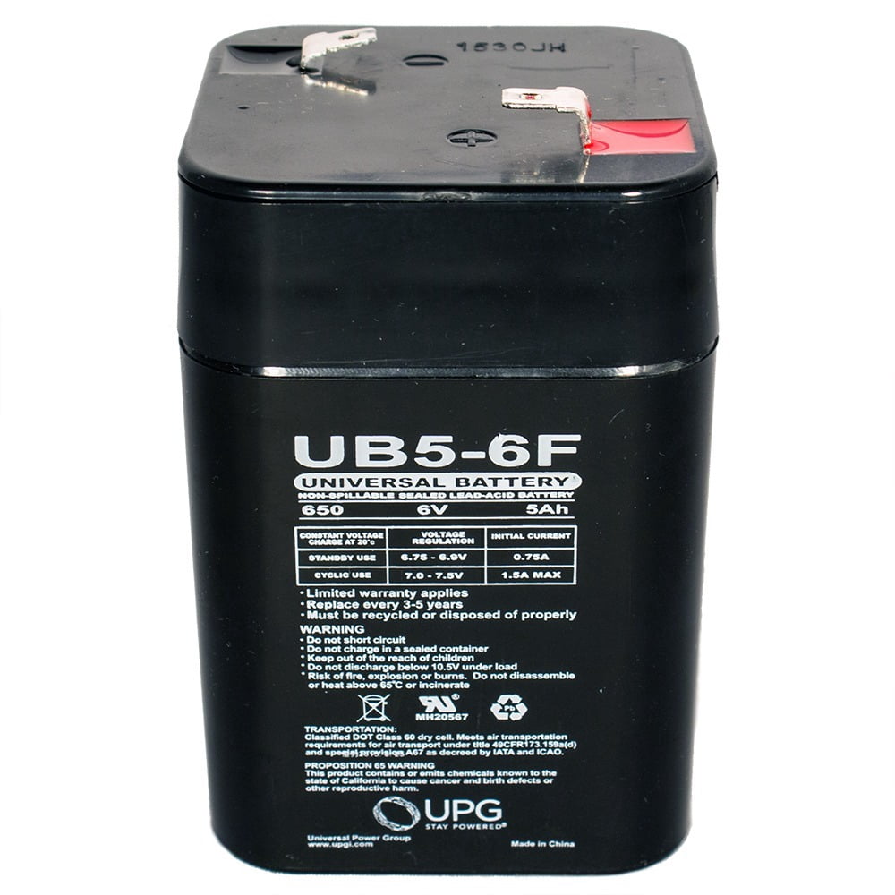 BATTERY ENG WCH SV/OX 6 MF 364BP
