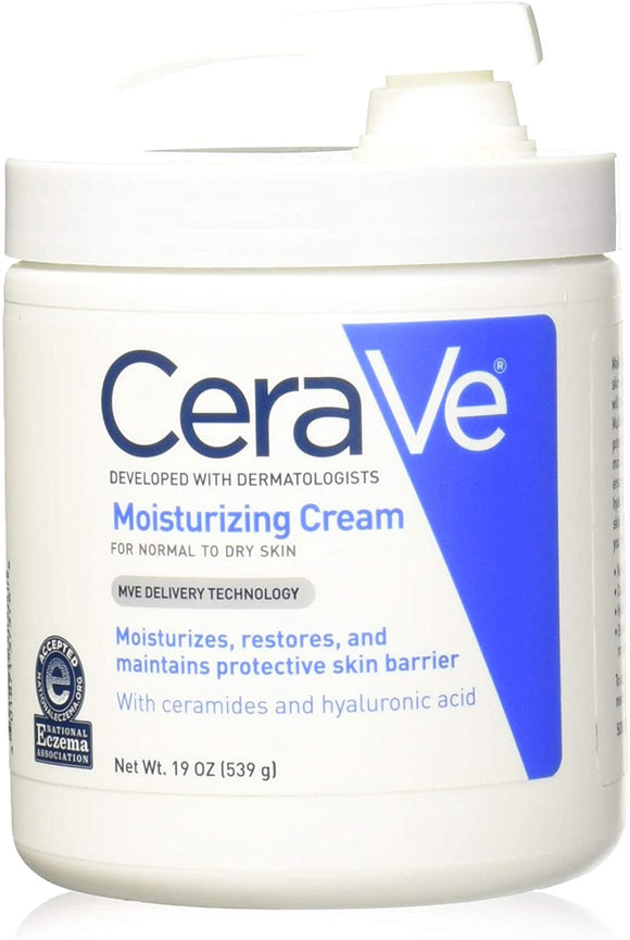CeraVe Moisturizing Cream for Normal to Dry Skin, 1.89 oz