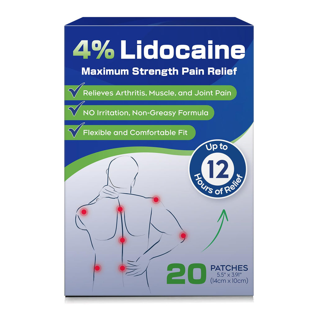 LIDOCAINE 4% PAT 5