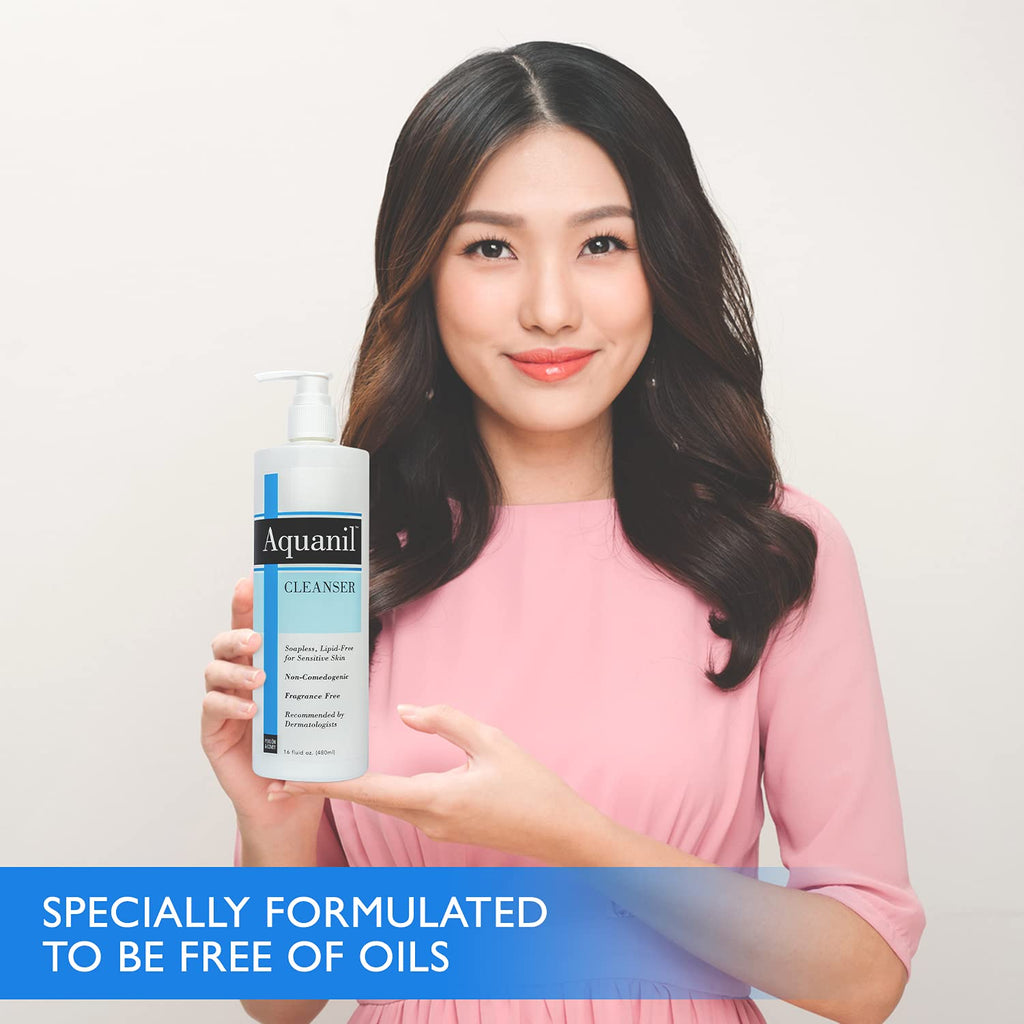 AQUANIL CLNSR LT 8OZ LIPID FREE