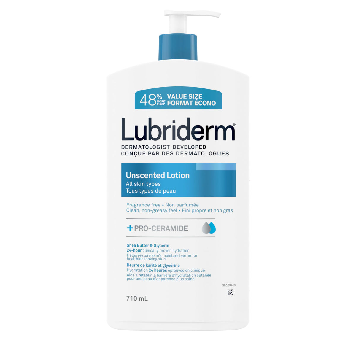 LUBRIDERM LT 16OZ UNSCENTED