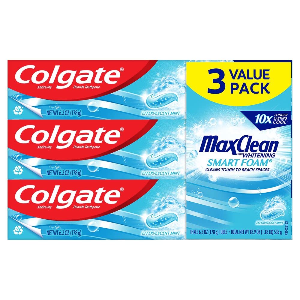 COLGATE MAX CLEAN FOAM T/P MINT 6OZ