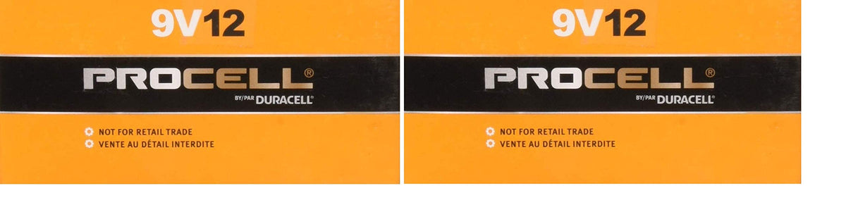 DURACELL PROCELL 9V 12CT