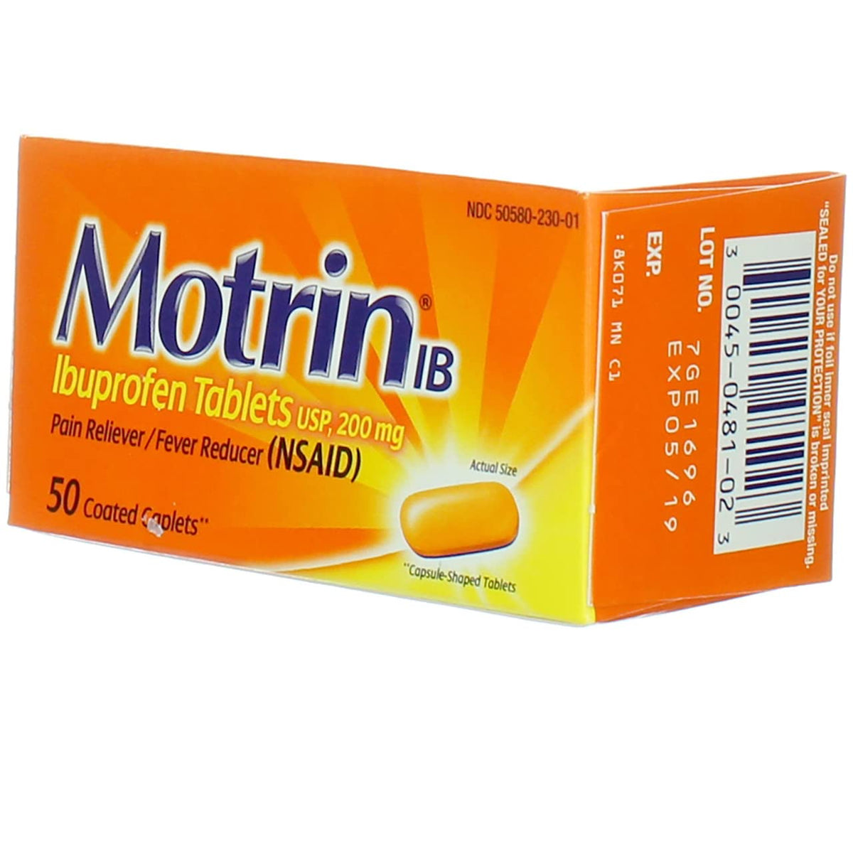 MOTRIN IB TB 200MG 24 CPLT