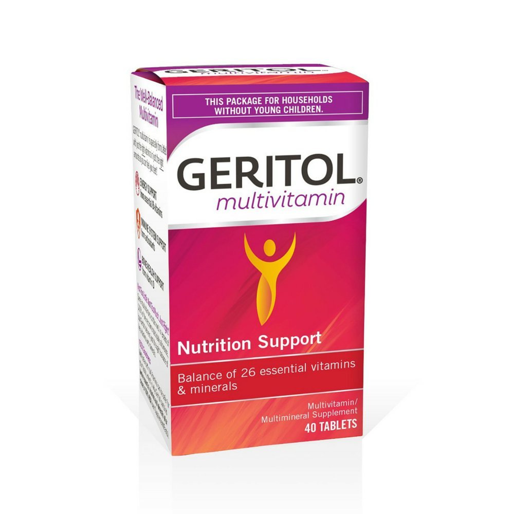 GERITOL COMPLETE TB 40 CPLT