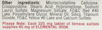 FERROUS SULFATE 325MG TAB 100CT GERI-CR