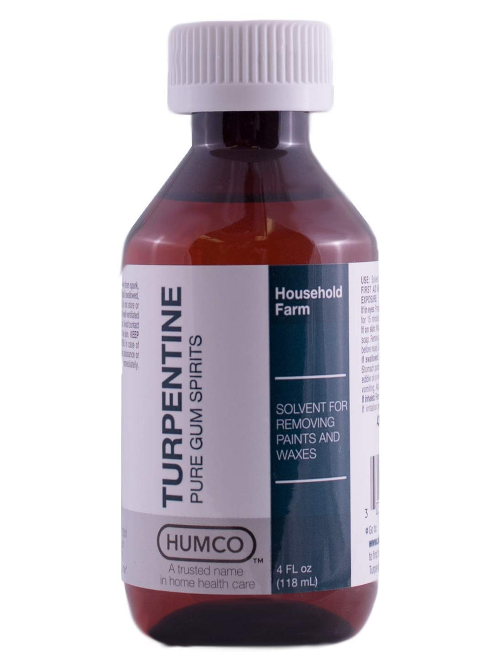 TURPENTINE GUM SPIRITS LQ 4OZ