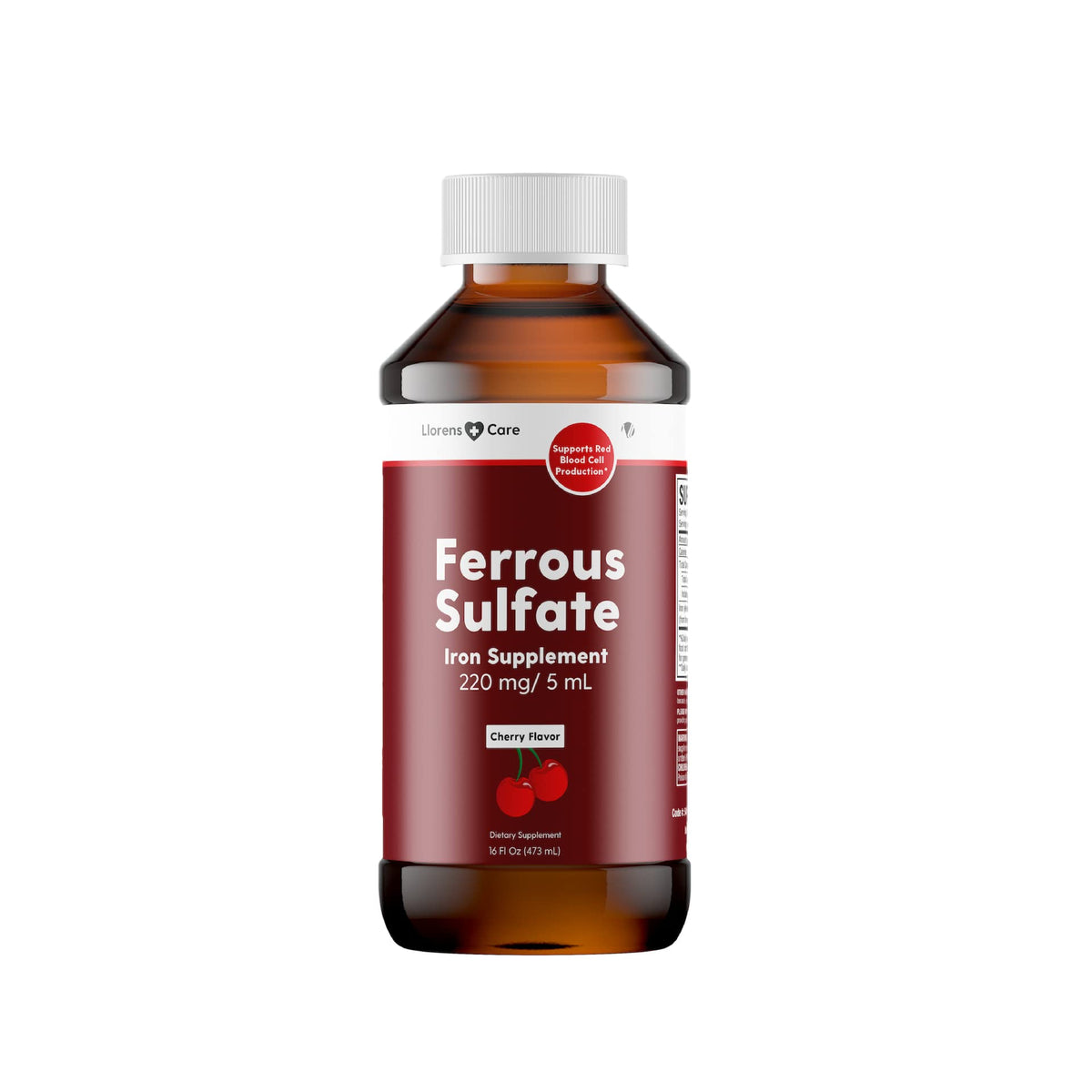 FERROUS SUL 220 MG-5 ML ELX 473 ML