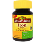 IRON 65MG TABLET 180CT NAT MADE