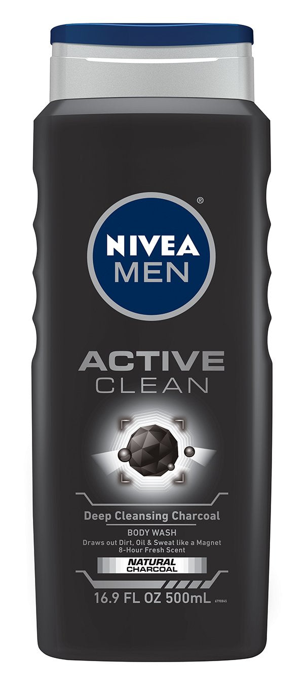 NIVEA MEN ACTIVE CLEAN LQ 16.9OZ