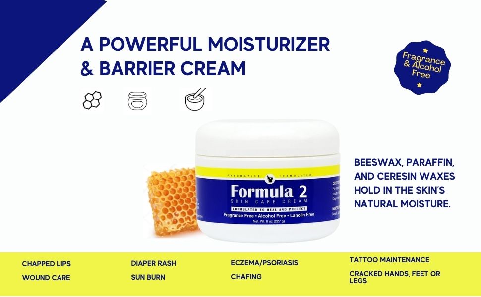 FORMULA II SKIN CARE CREAM JAR 8OZ