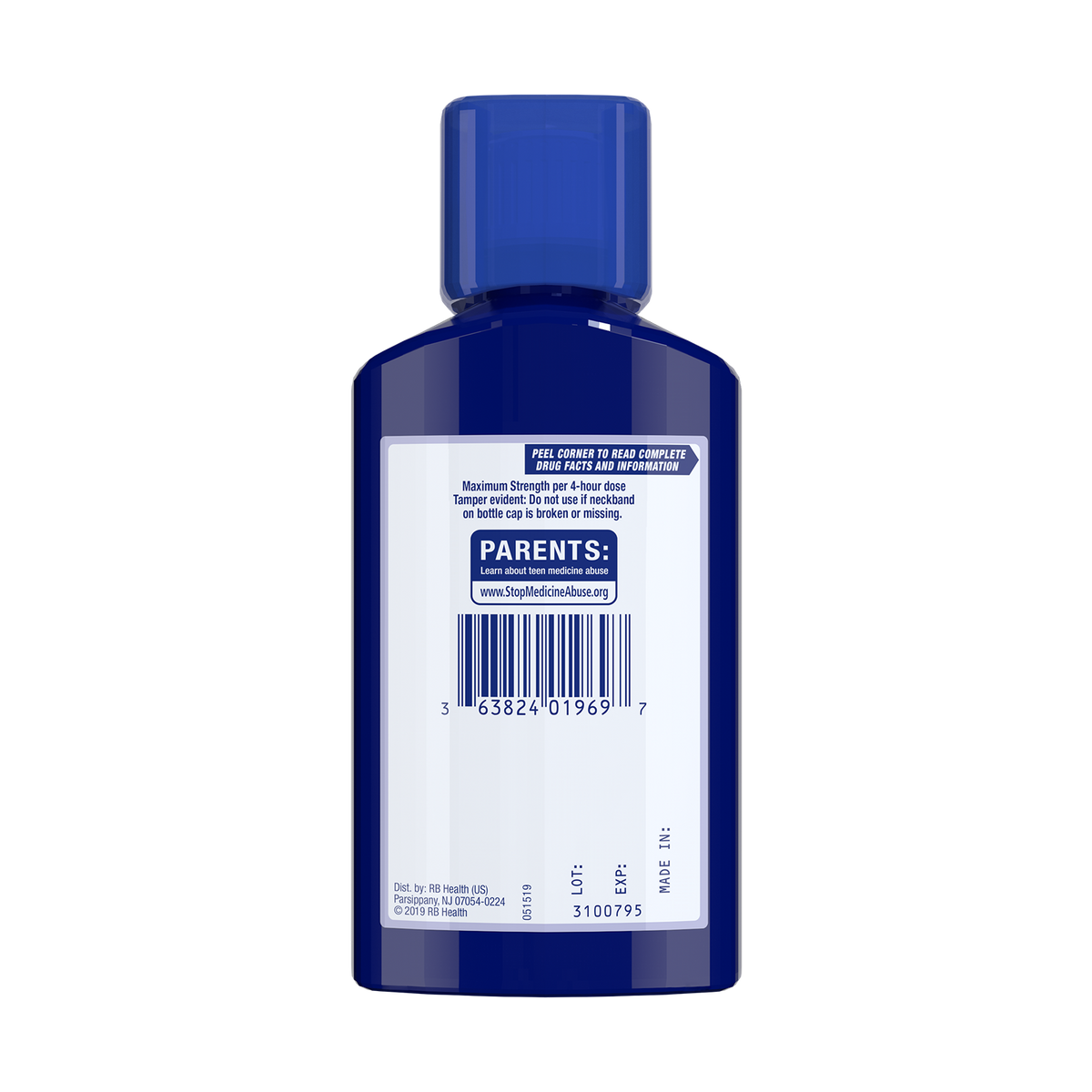 MUCINEX F/MAX C/F/ST LQ 177ML