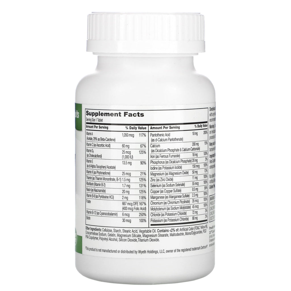 GNP CENTURY MULTIVITAMIN TABLET 130CT