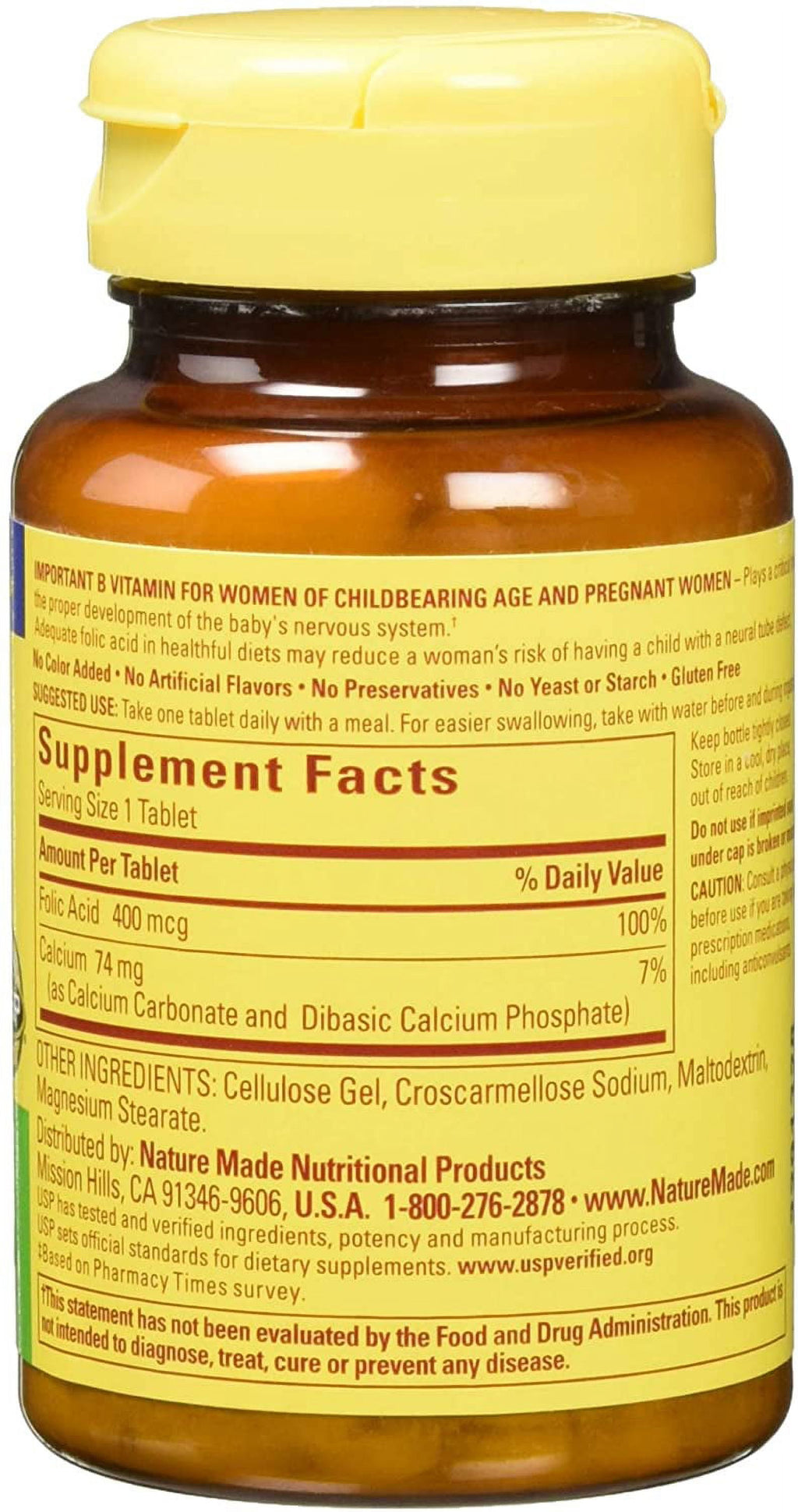 GNP FOLIC ACID 400 MCG TAB 250