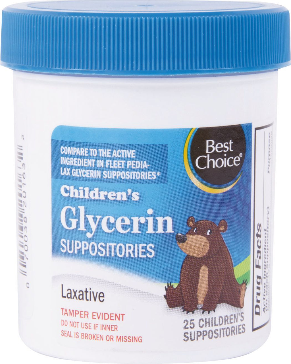 GNP GLYCERINE SUPPOSITORY PEDIATRIC 25CT