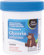 GNP GLYCERINE SUPPOSITORY PEDIATRIC 25CT