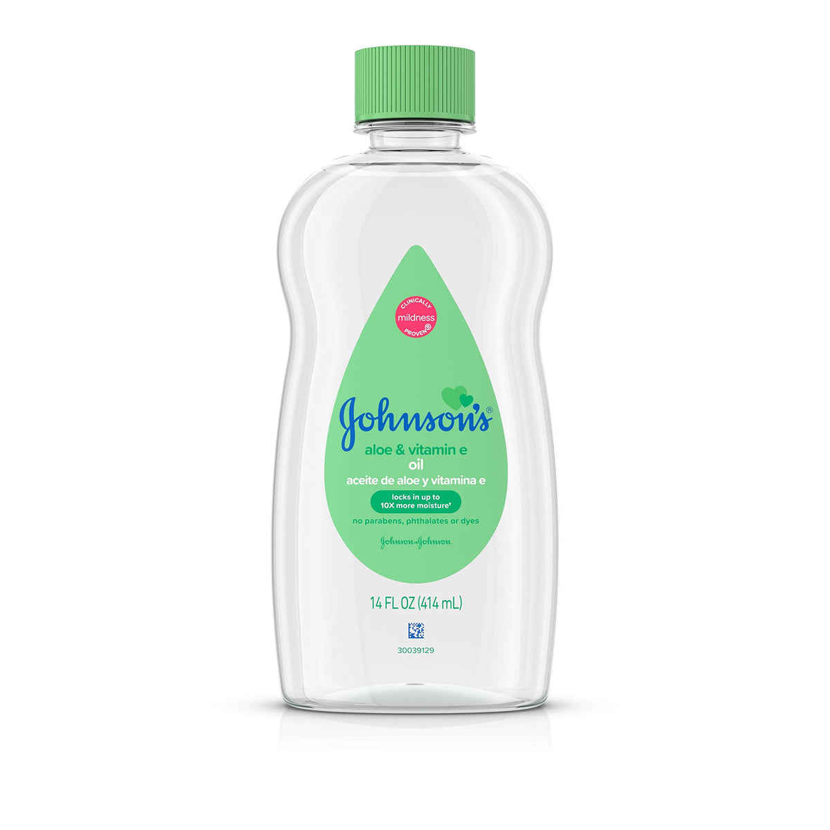 JJ BABY OIL GL 6.5OZ ALOE/VIT E
