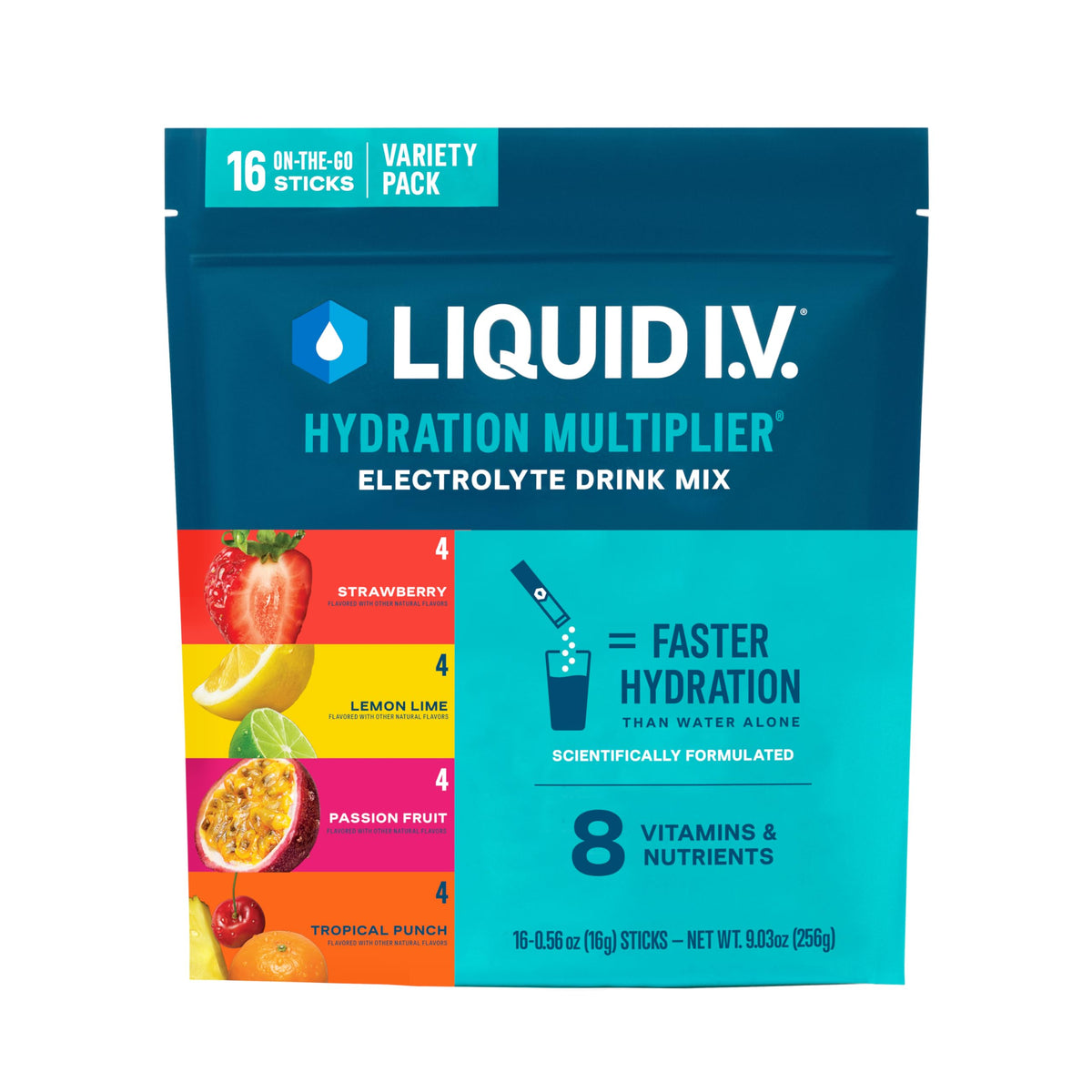 LIQUID IV HYD PK 6X13GM WHT PCH
