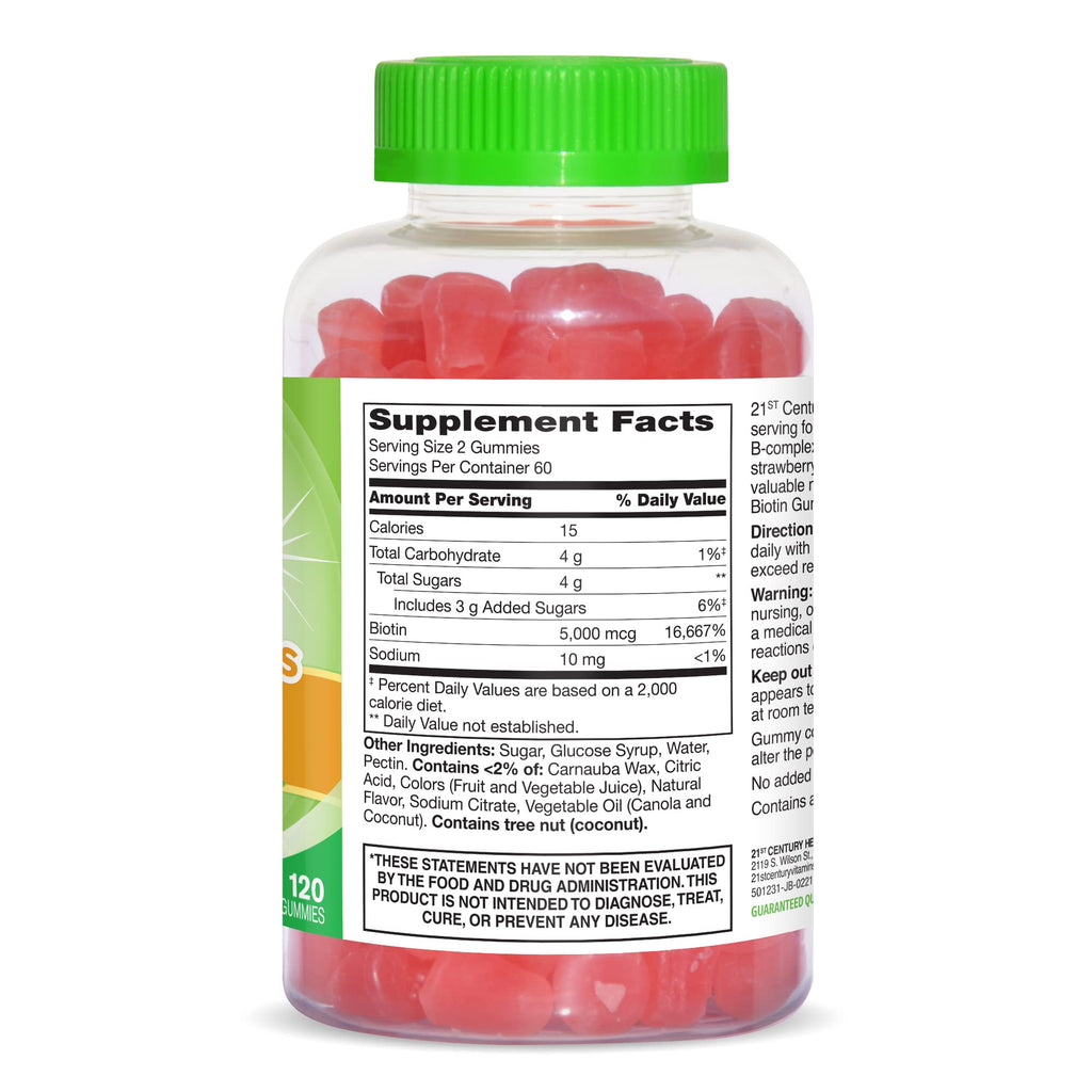 VITAJOY BIOTIN CW 2500MCG 120 STB