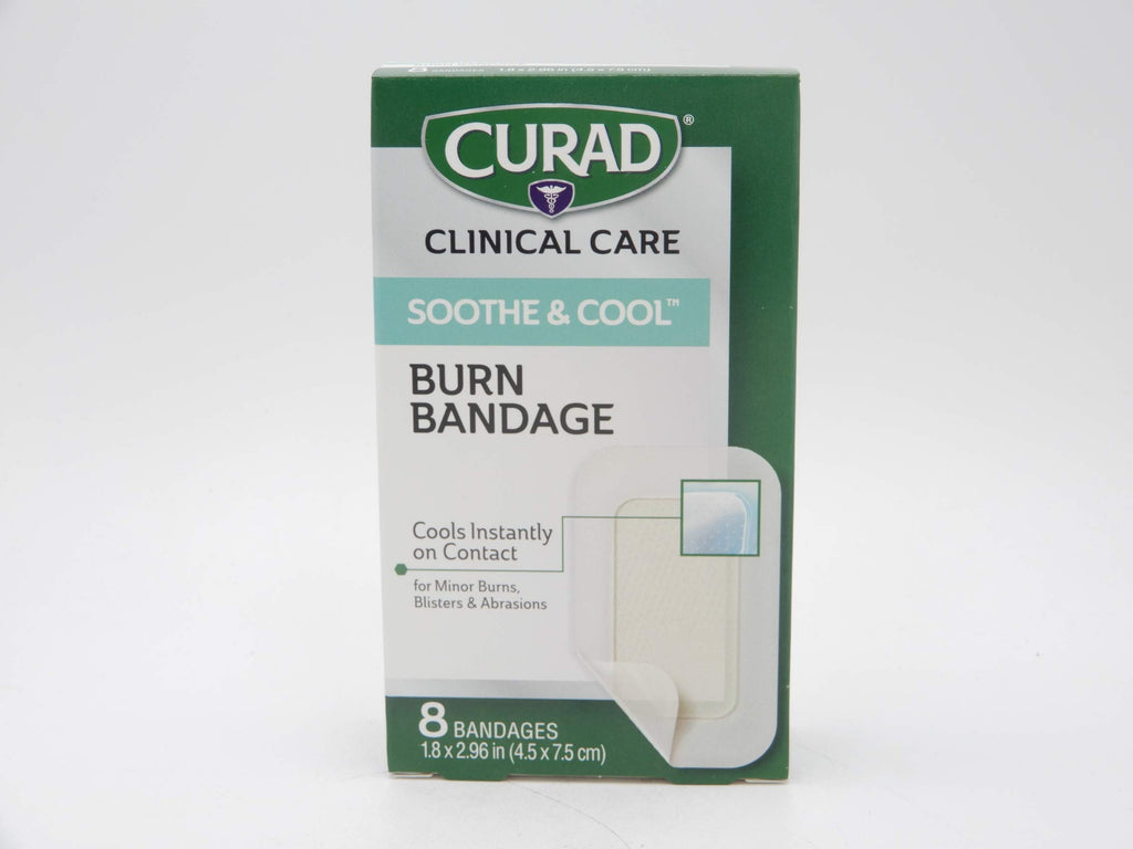 CURAD SOOTHE&COOL CLR GEL BDG 1SZ 8CT