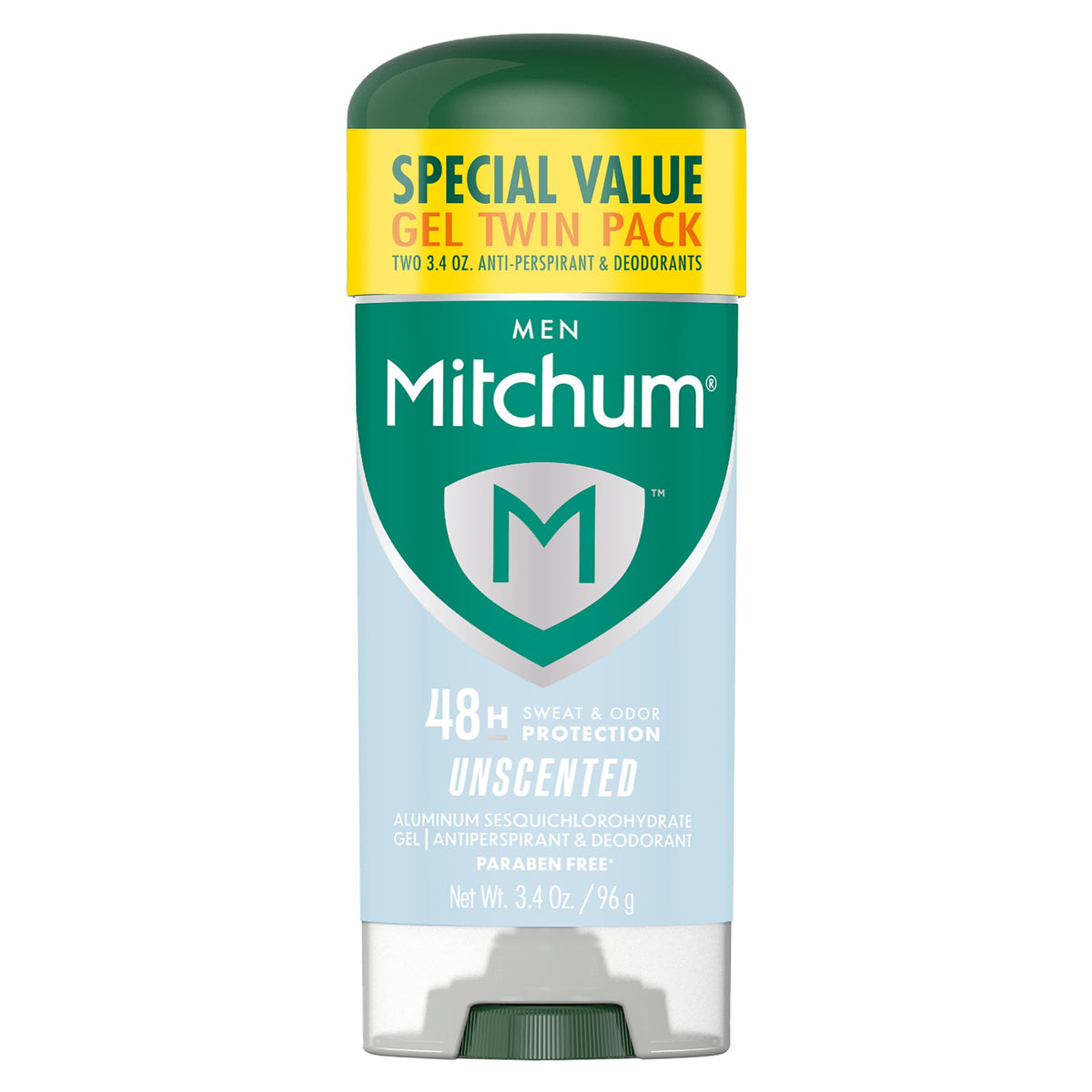 MITCHUM T/ODF MEN GL 25% 96GM UNS