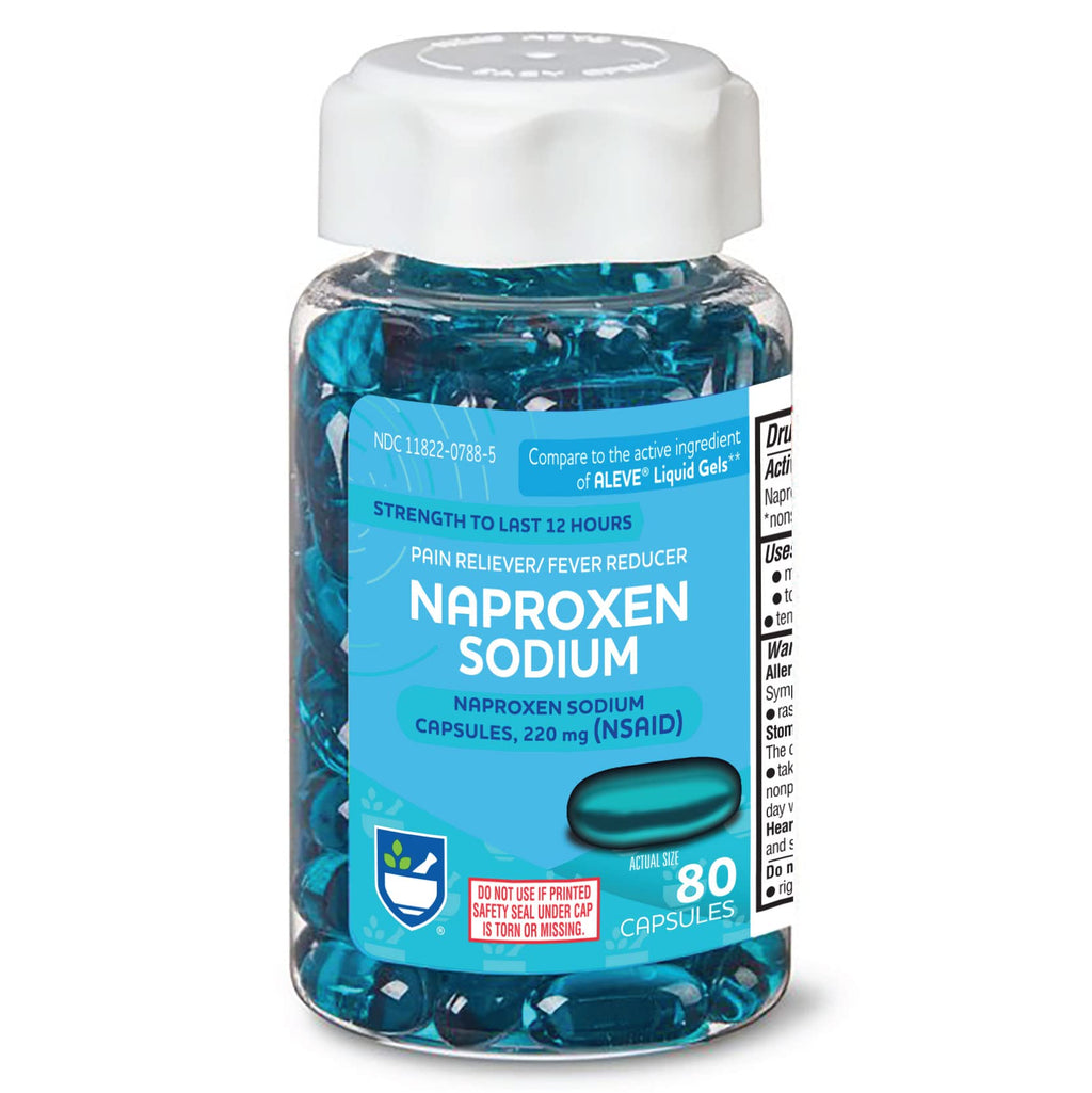 GNP NAPROXEN 220MG CPL 50CT