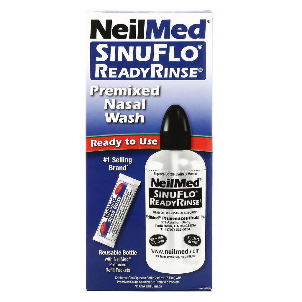 SINUSFLO READY RINSE KT 8OZ W/BTL
