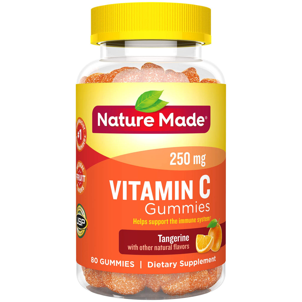 NM VITA C ADT GMM CW 125MG 80 ORN