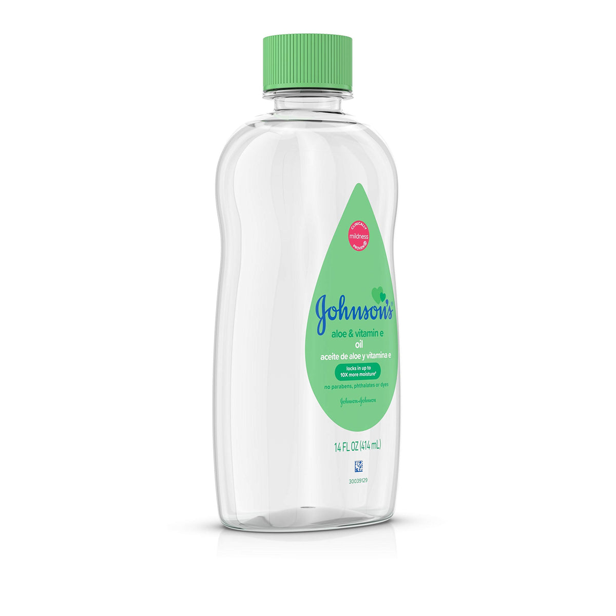 JJ BABY OIL GL 6.5OZ ALOE/VIT E