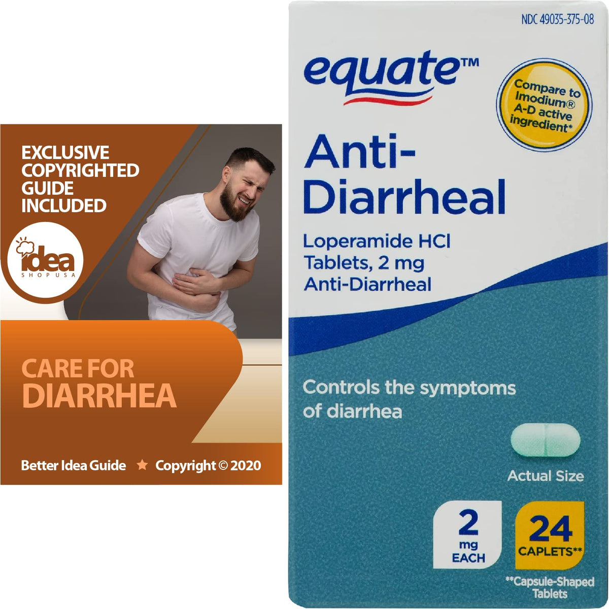 LOPERAMIDE ANTI-DIARRH 2MG CPL 24CT GCP