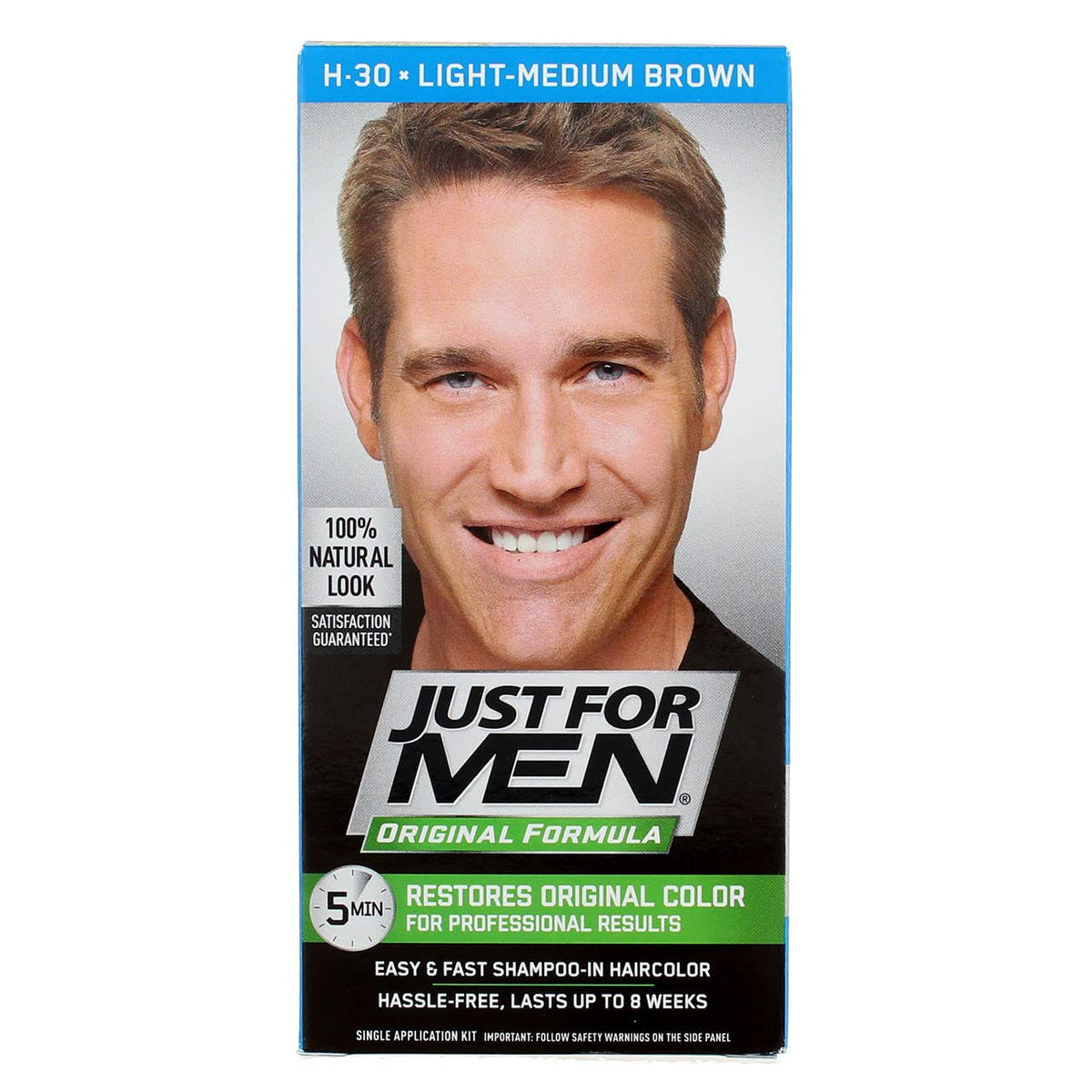 JUST FOR MEN BRD/MST KT LGT BRN