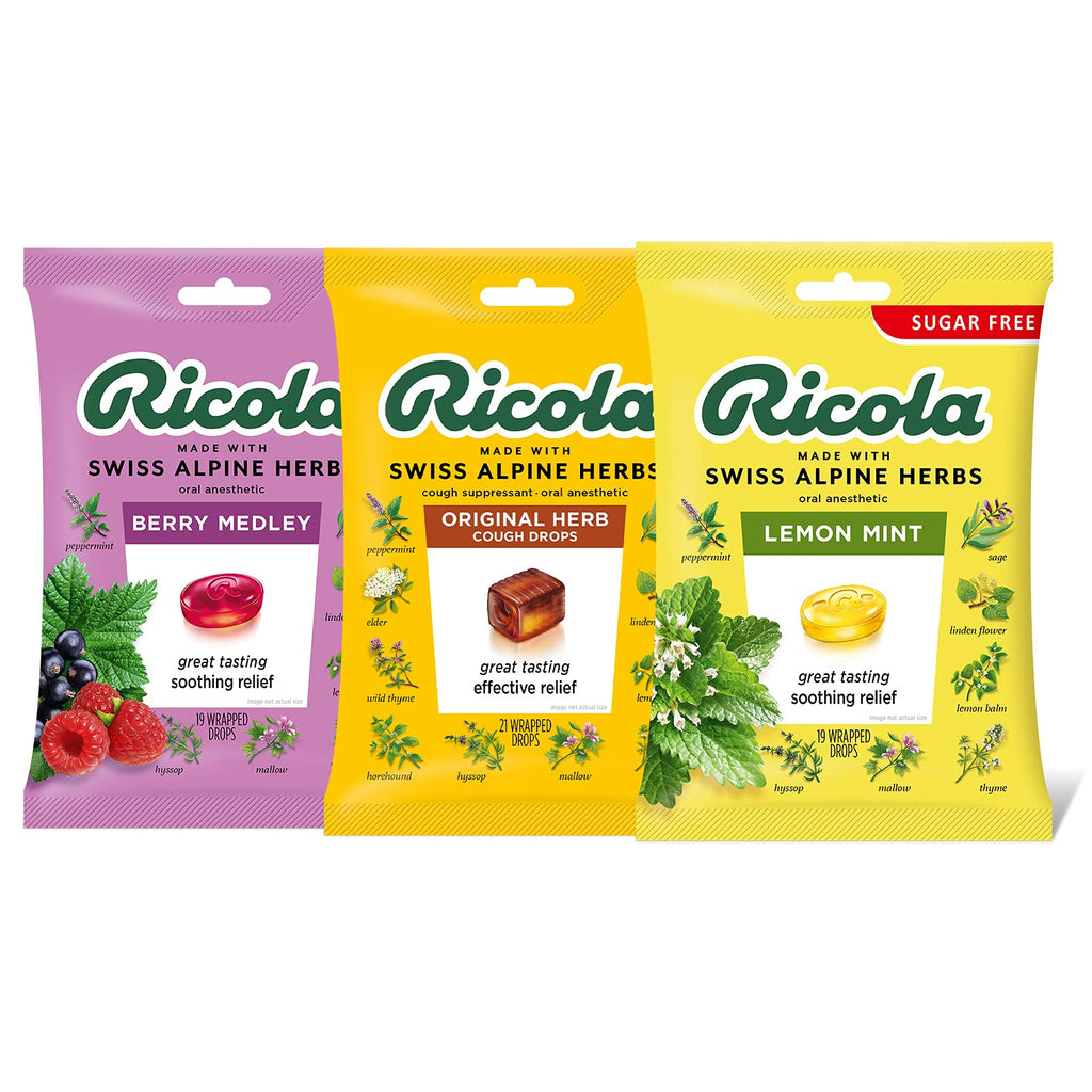 RICOLA LZ 1.1MG 19 LMN MNT SF
