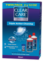CLEAR CARE SL 2X12OZ TWIN PACK