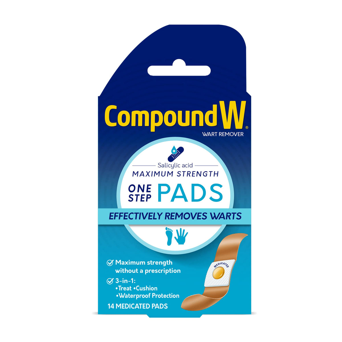 COMPOUND W ONE STEP AP 40% 14