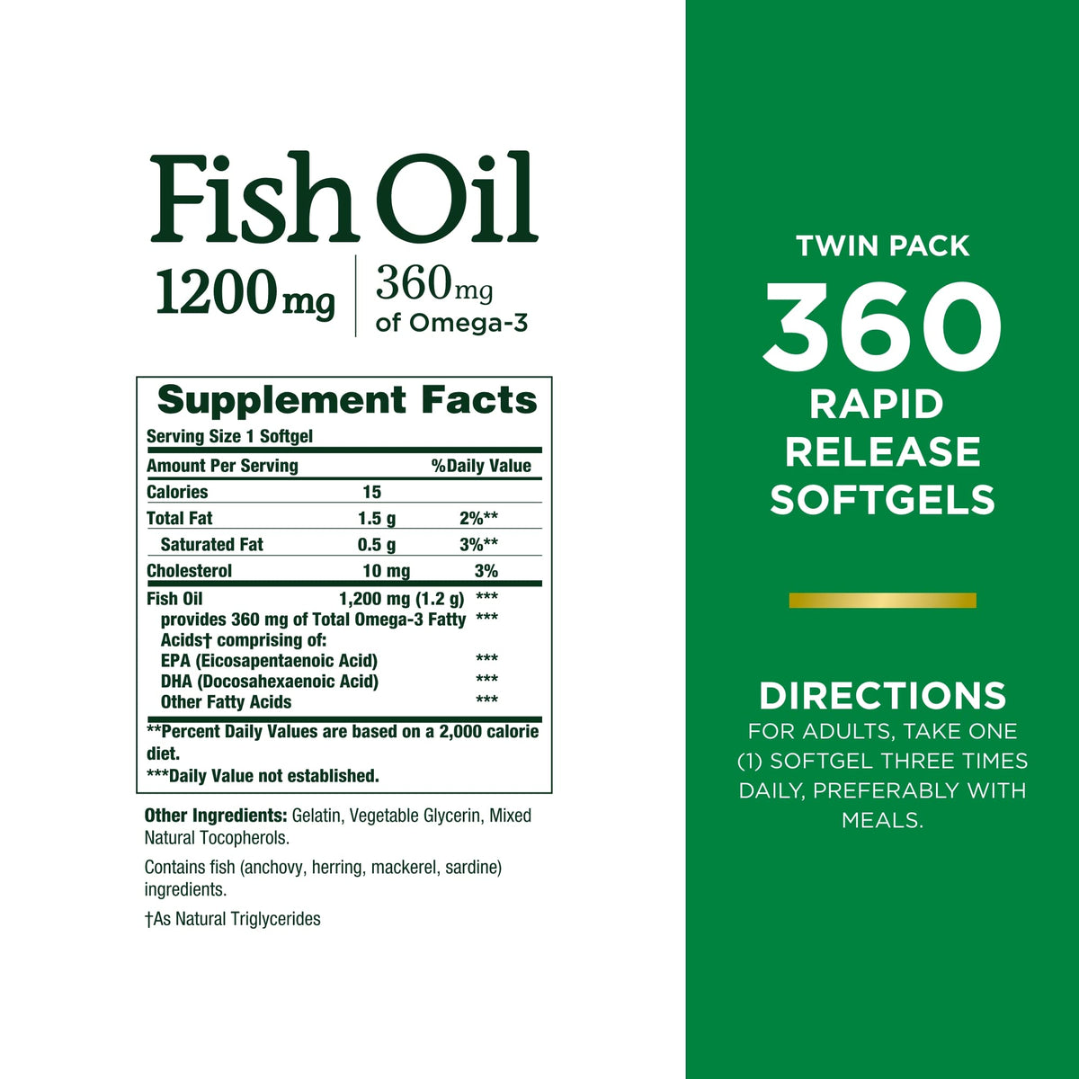 NB FISH OIL GC 1200MG 200 RRL SFG