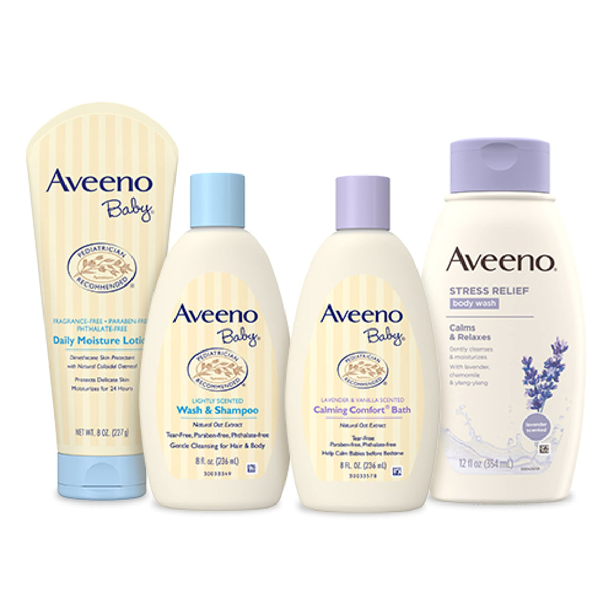 AVEENO BABY WASH SH 12OZ L/FR