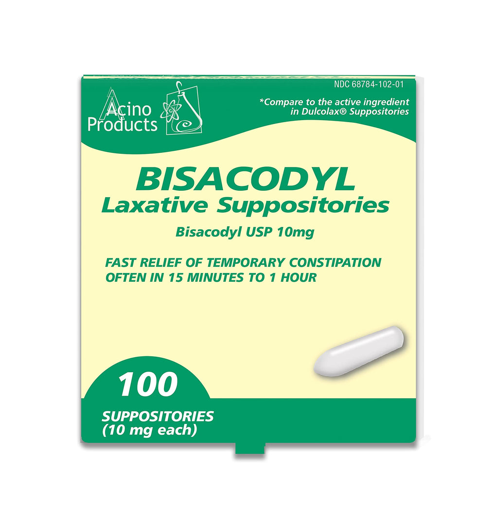 BISACODYL SU 10MG 50    RECT