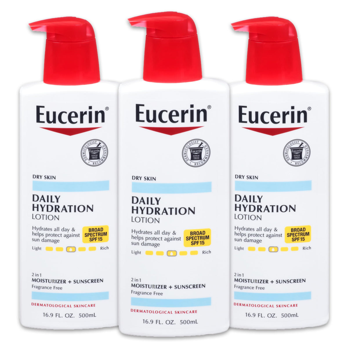 EUCERIN DLY PRT LT 500ML SPF15