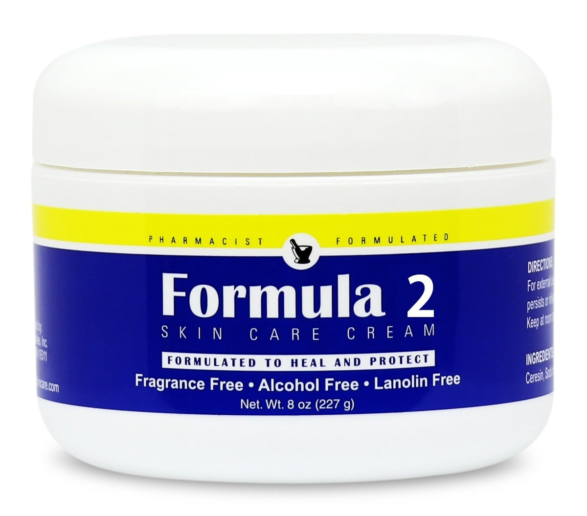 FORMULA II SKIN CARE CREAM JAR 8OZ