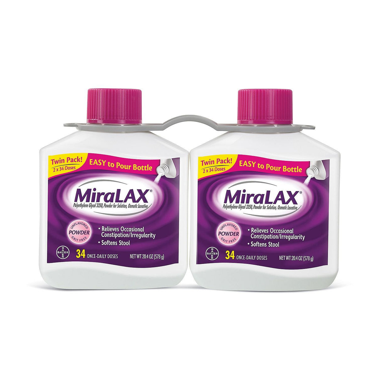 MIRALAX PK 17GM/DS 10 PWD PEG3350