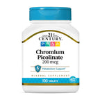 CHROMIUM PICOL TB 200MCG 100