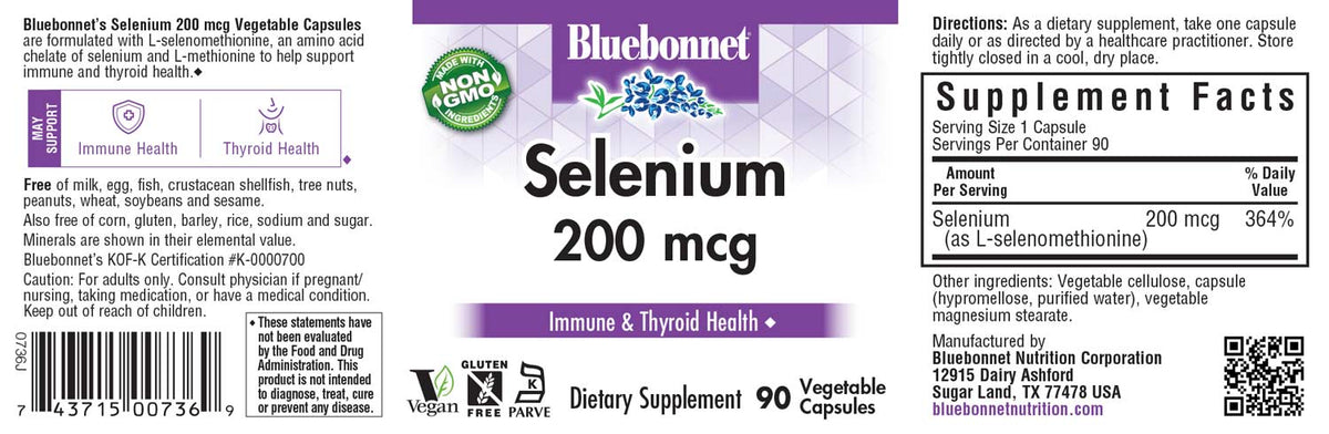 GNP SELENIUM 200 MCG CAP 100CT