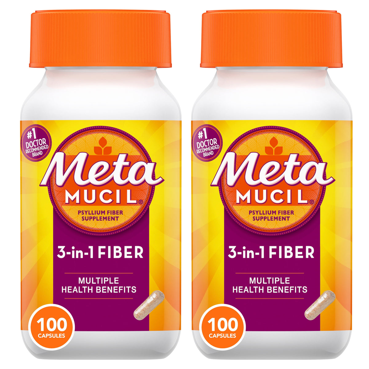 METAMUCIL DIGESTIVE HEALTH CAPSULE 160CT