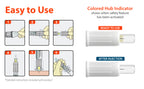 EASY TOUCH SAFETY PEN NDL 29G 5MM 100CT