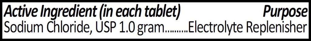 SODIUM CL TB 1GM 100