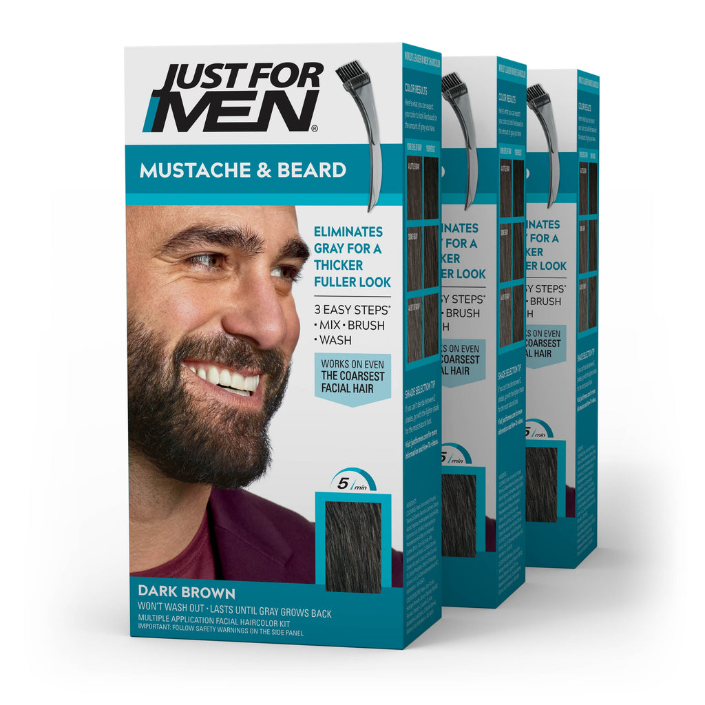 JUST FOR MEN BRD/MST KT LGT BRN