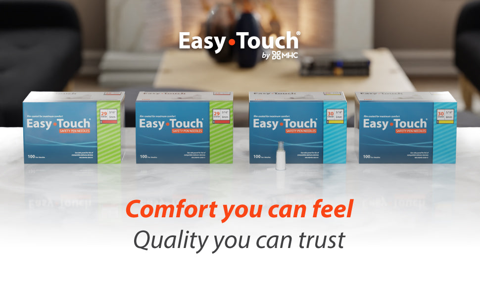 EASY TOUCH SAFETY PEN NDL 29G 5MM 100CT