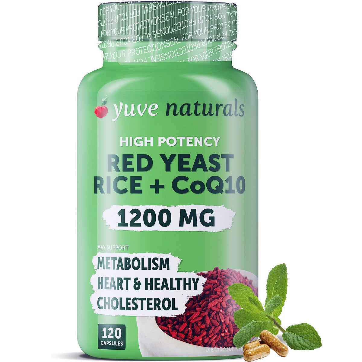 NT RED YEAST RICE CP 1200MG120RRL