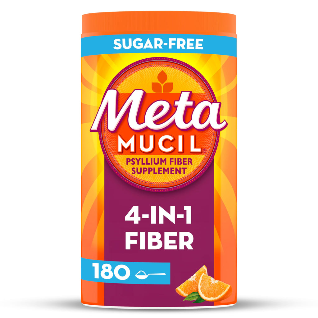 METAMUCIL PW 3.4GM 425GM SF ORN