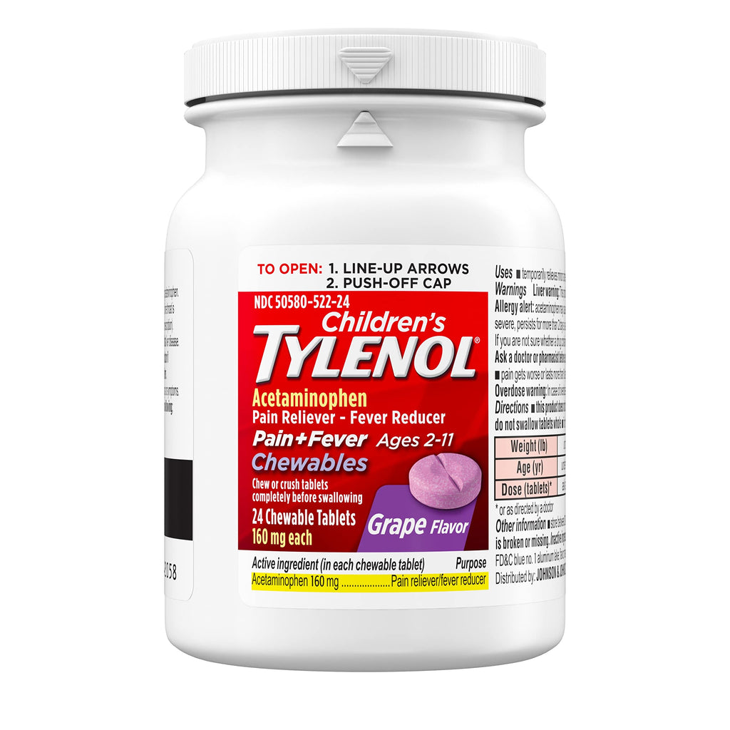 TYLENOL SS 160MG/5ML CHLD BGUM
